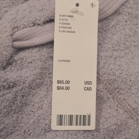Urban Outfitters hooded jacket Out From Under Morgan model lavender small NWT - Picture 4 of 6